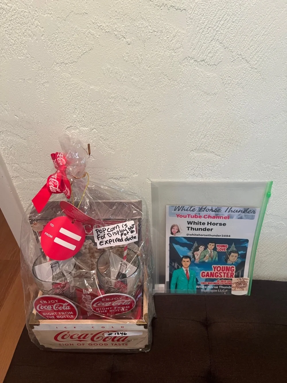 Coca Cola popcorn box