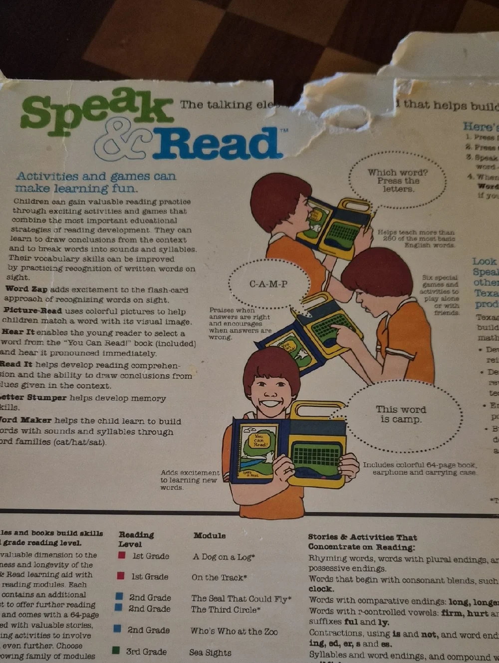 Texas Instruments vintage speak