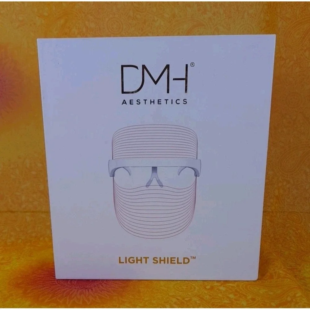 DMH Aesthetics LED Facial Light‎ Shield Mask Anti-Aging Inflammation New In Box