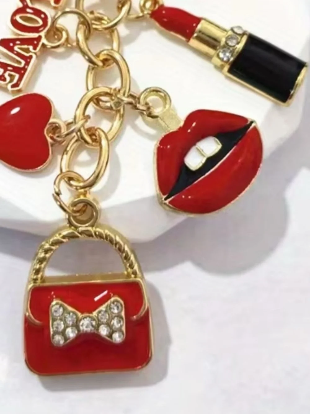 Big Jewelry Co gold tone