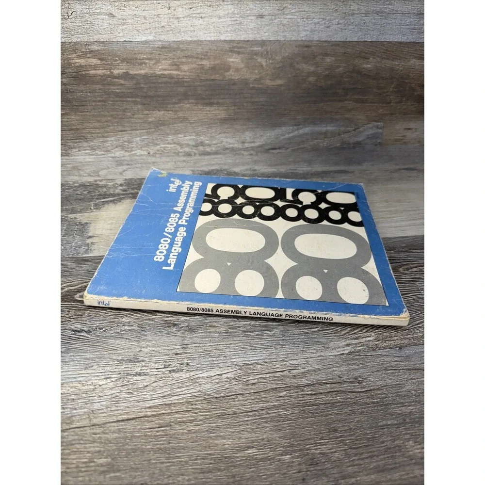 1979 INTEL 8080 8085 ASSEMBLY LANGUAGE PROGRAMMING PB/PAPERBACK BOOK