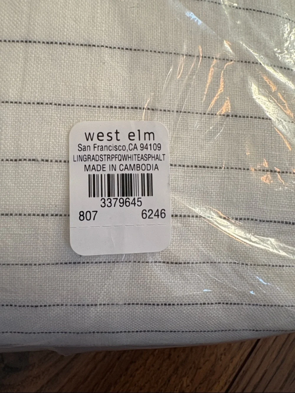West Elm modern thin