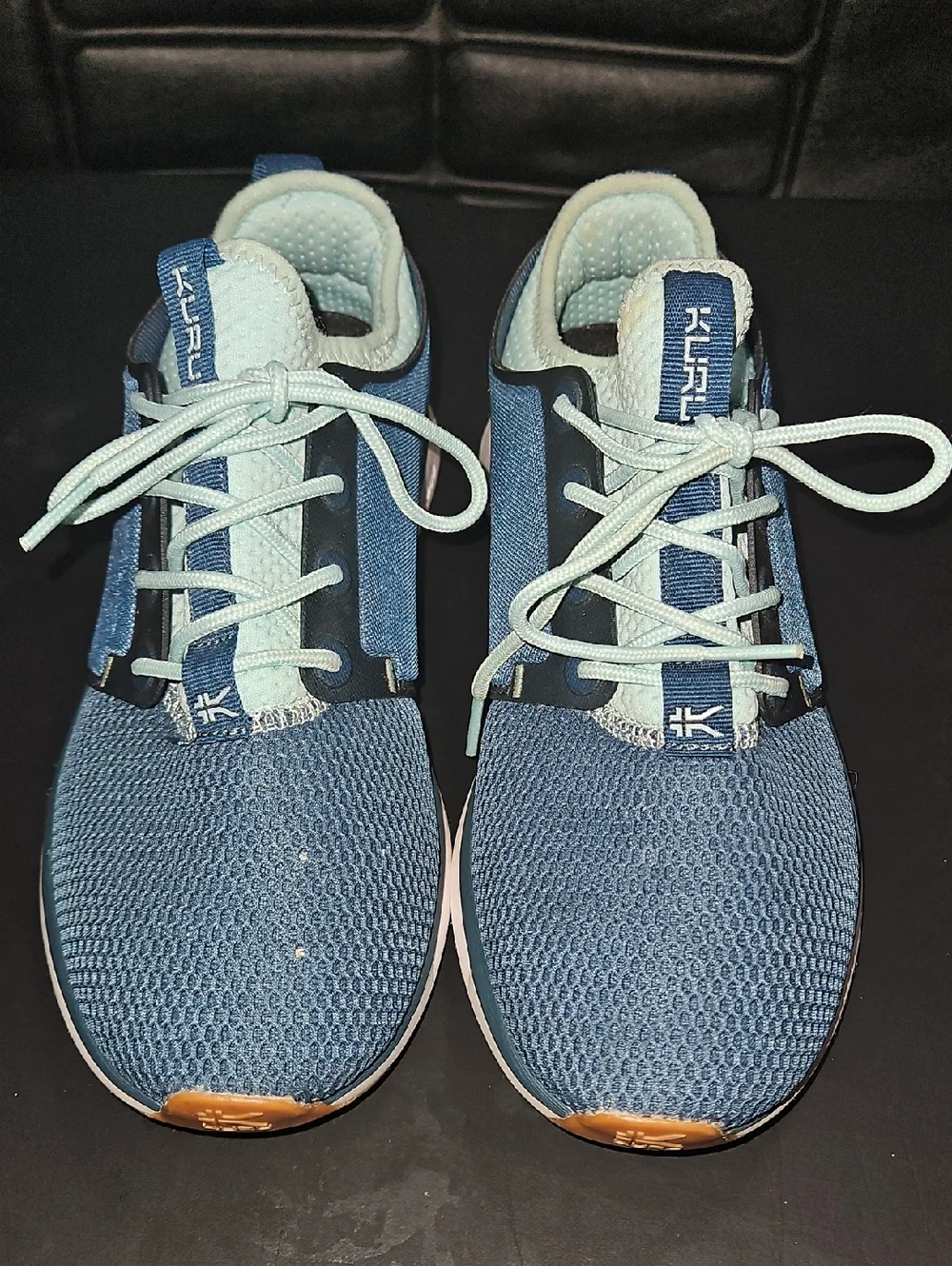 KURU Atom Cloud Blue Athletic Outdoor Trail Comfort Sneakers Size 7.5 Wide