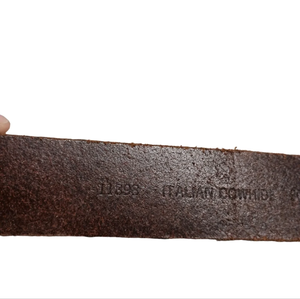 Italian Cowhide brown italian