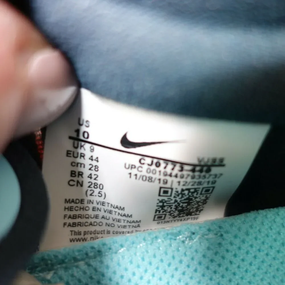 Nike purchase before