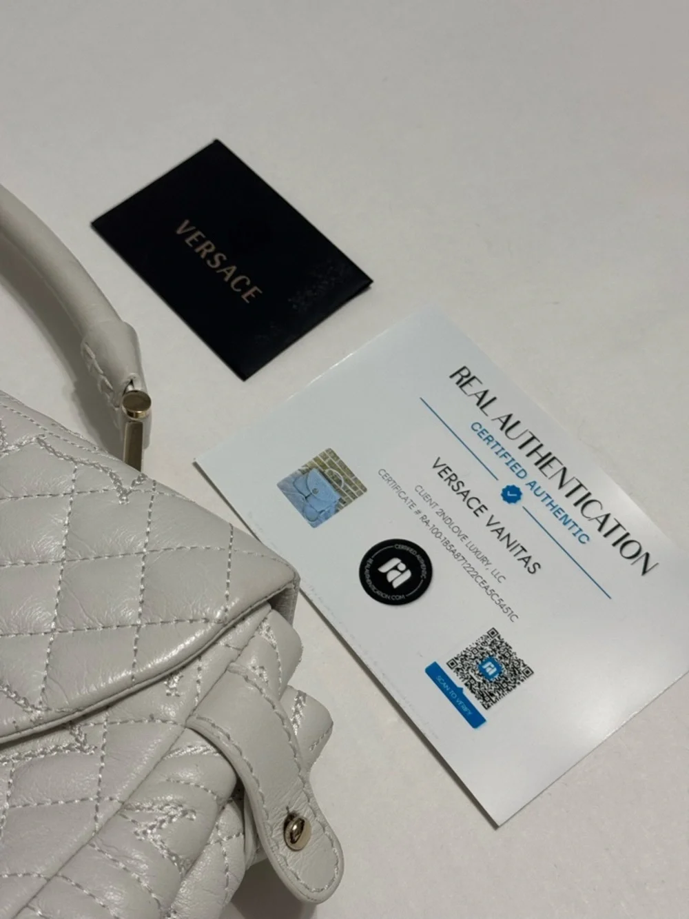 Versace chic satchel