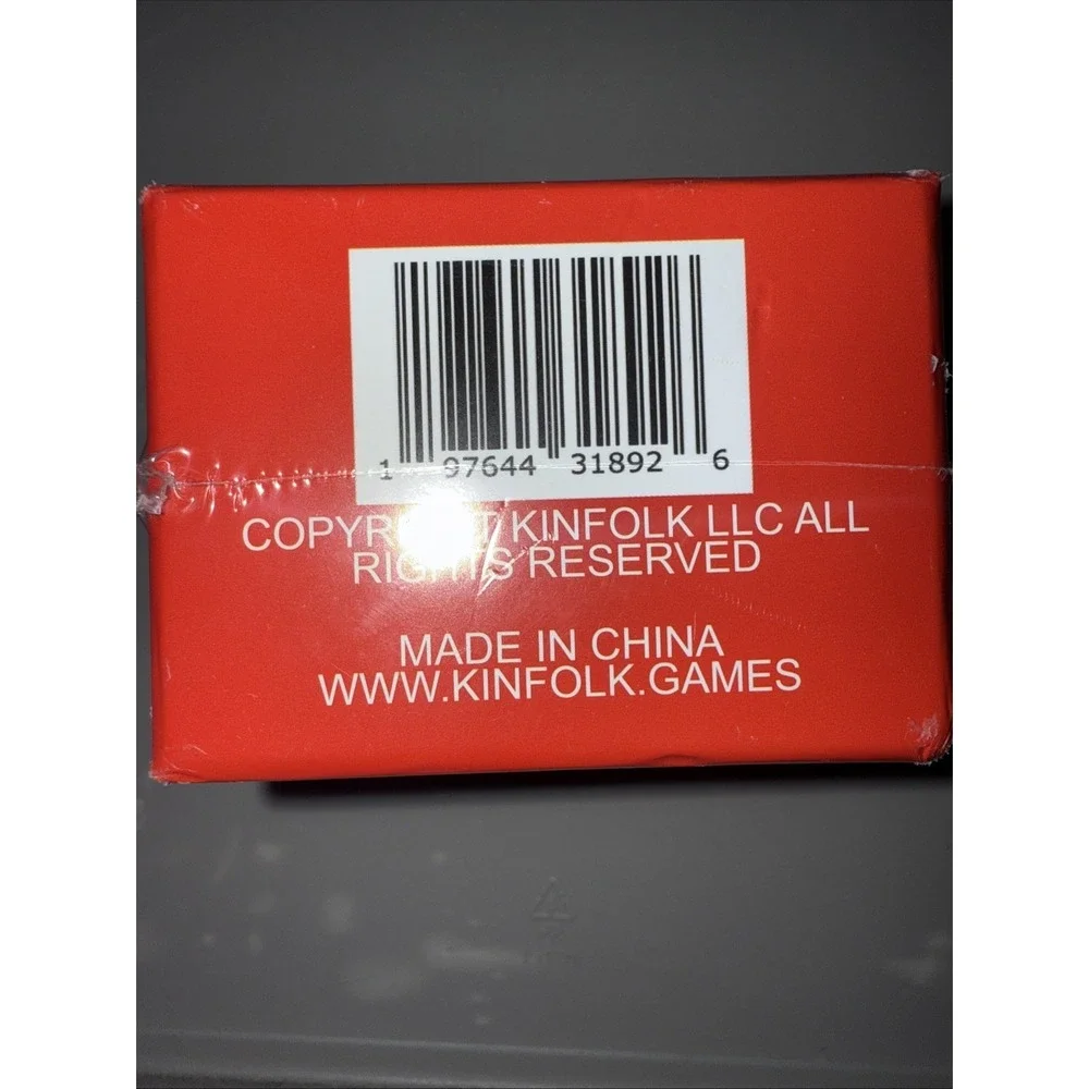 Kinfolk games card inches that