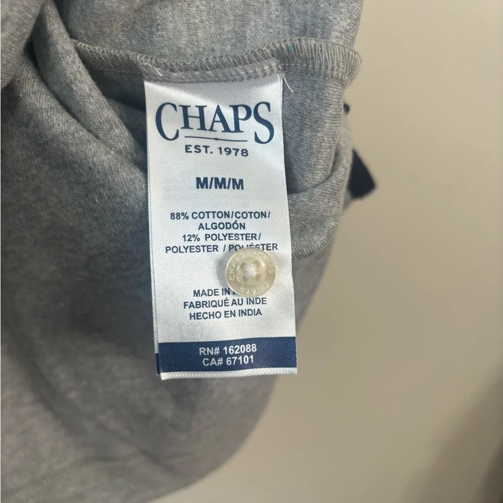 Chaps gray polo