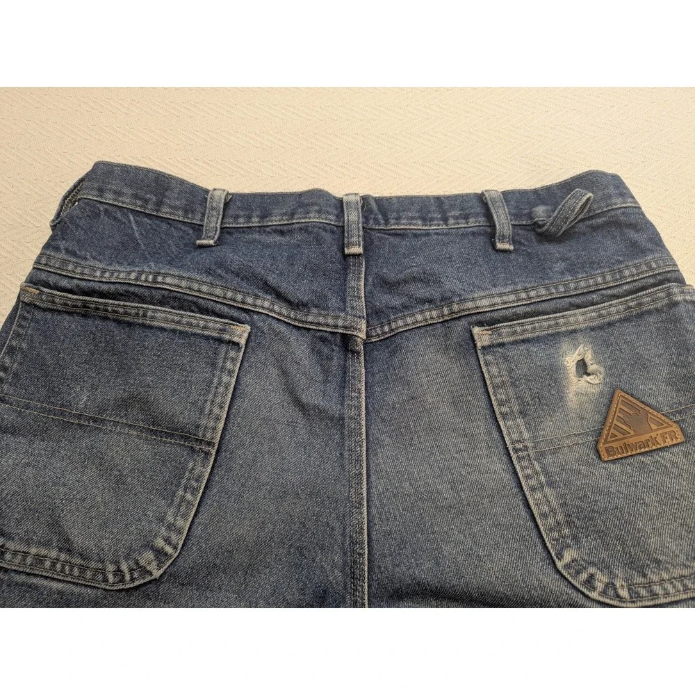 Bulwark FR PEJ8DW5 Jeans 36x30 Flame Resistant Carpenter Denim Work Pants