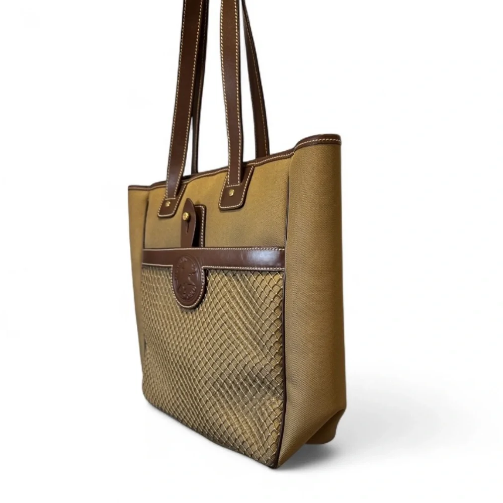 Hunting World pocket tote leather