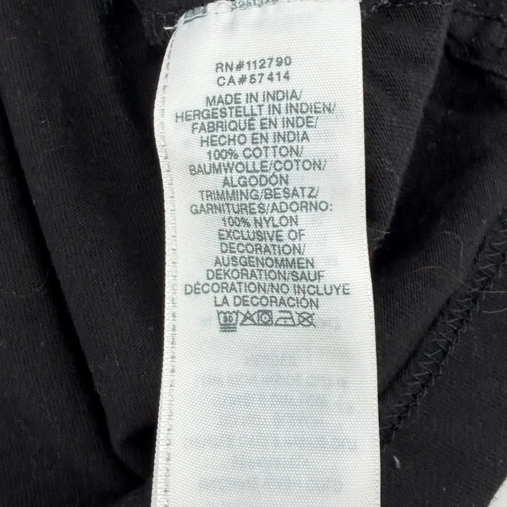 True Religion Mens Black Quilted Mixed Media Quarter Zip Pullover Sweatshirt 2XL