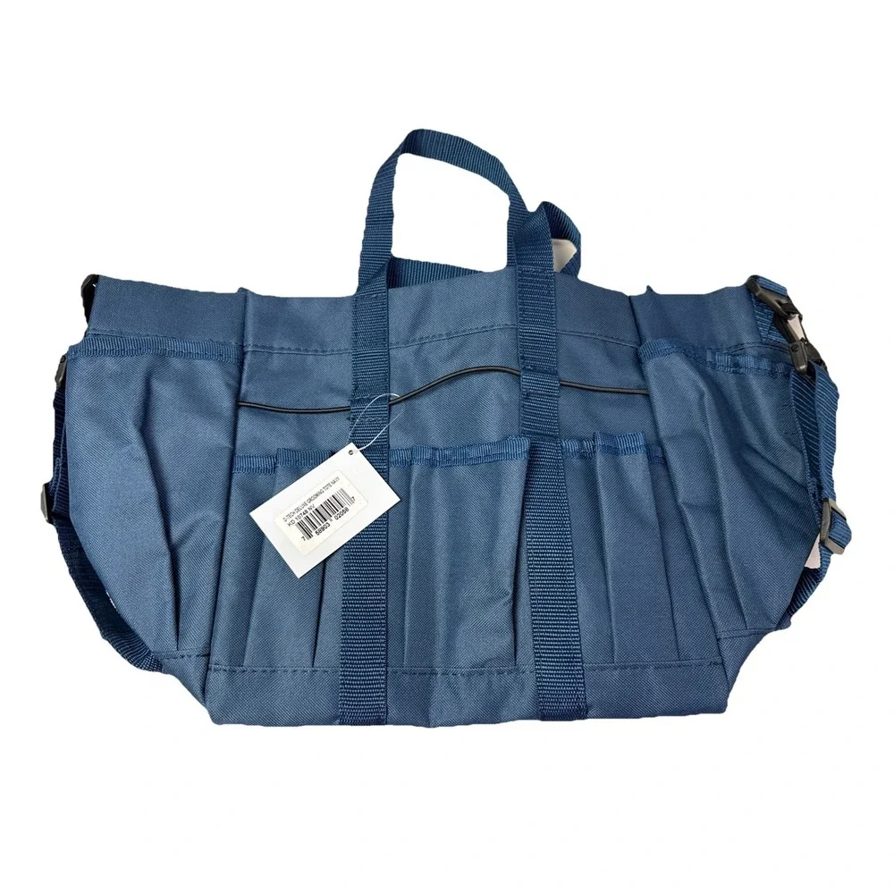 Dura-Tech Deluxe Grooming Tote Organize Grooming‎ Essentials Navy 3j