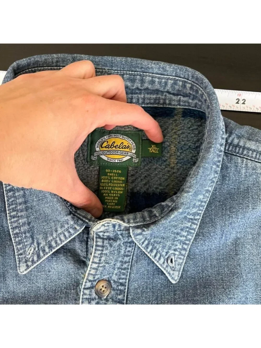 Cabelas vary size marks