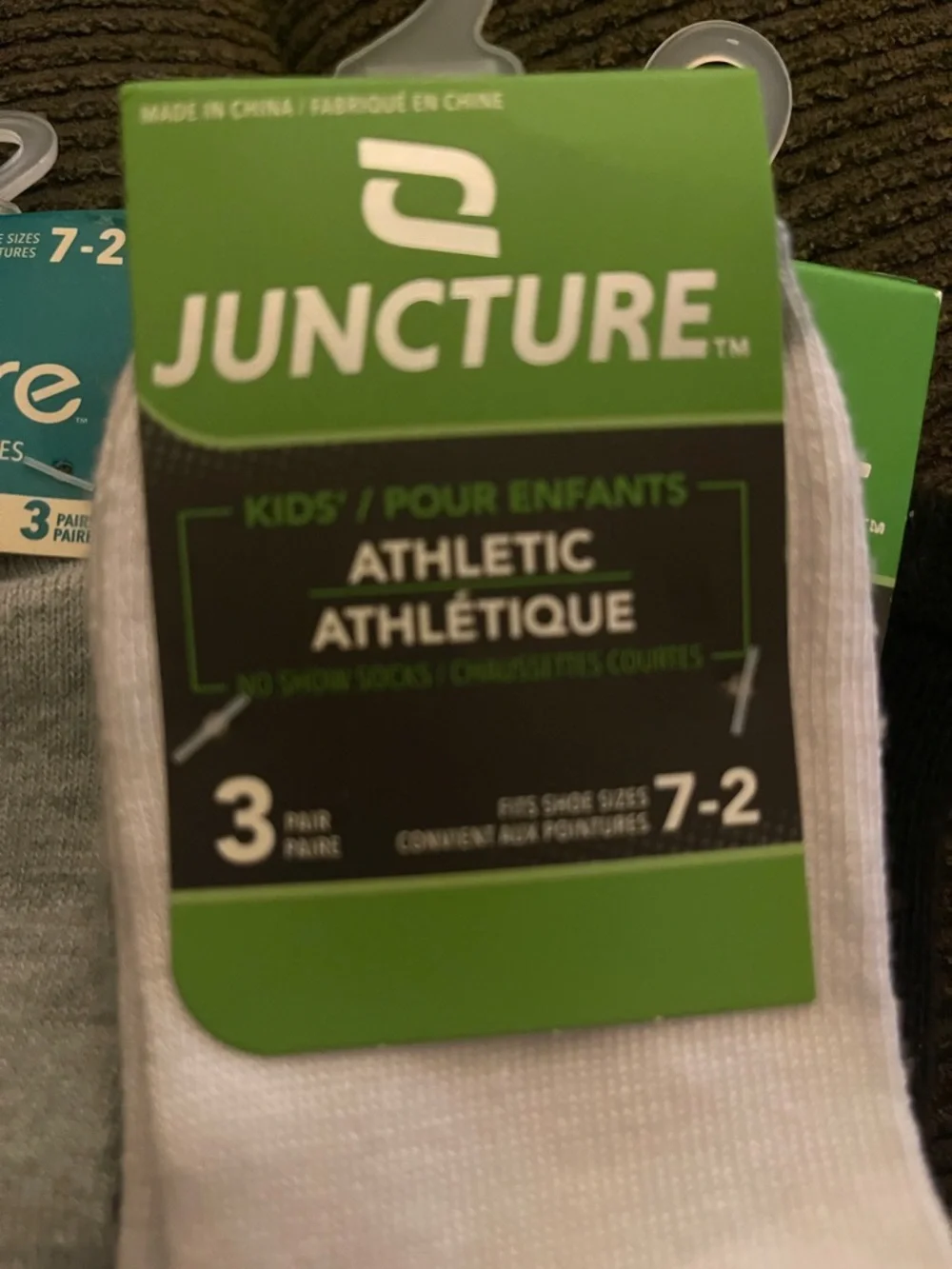 Juncture show cut socks