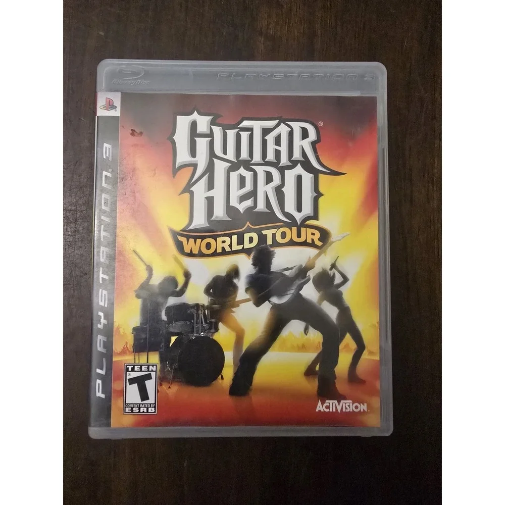 PlayStation 3 Guitar Hero: World Tour Sony 2008 PS3 Complete with Manual