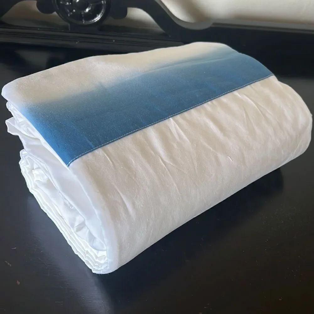 Pottery Barn Teen Organic Plant-Dyed Cuff Sheet Set