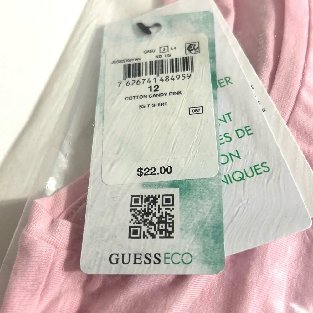 Guess tagless wash