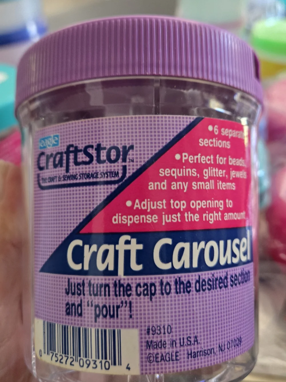 miscellaneous craft organizer