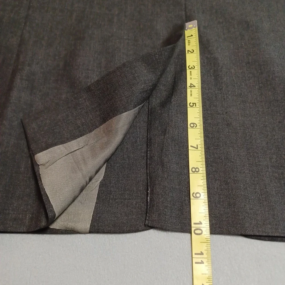 Vintage Mens Charcoal Gray Two Button Blazer Sport Coat Made in USA 42S