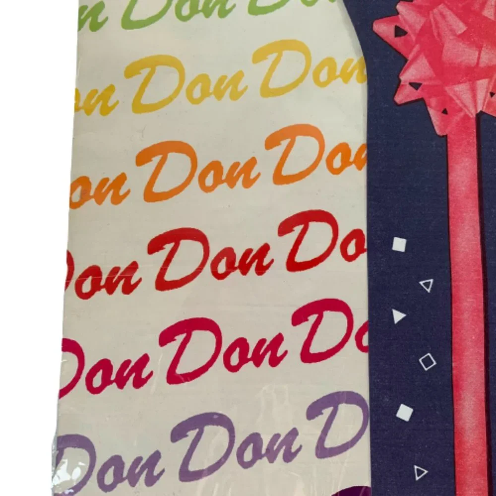 You Name It gift wrap