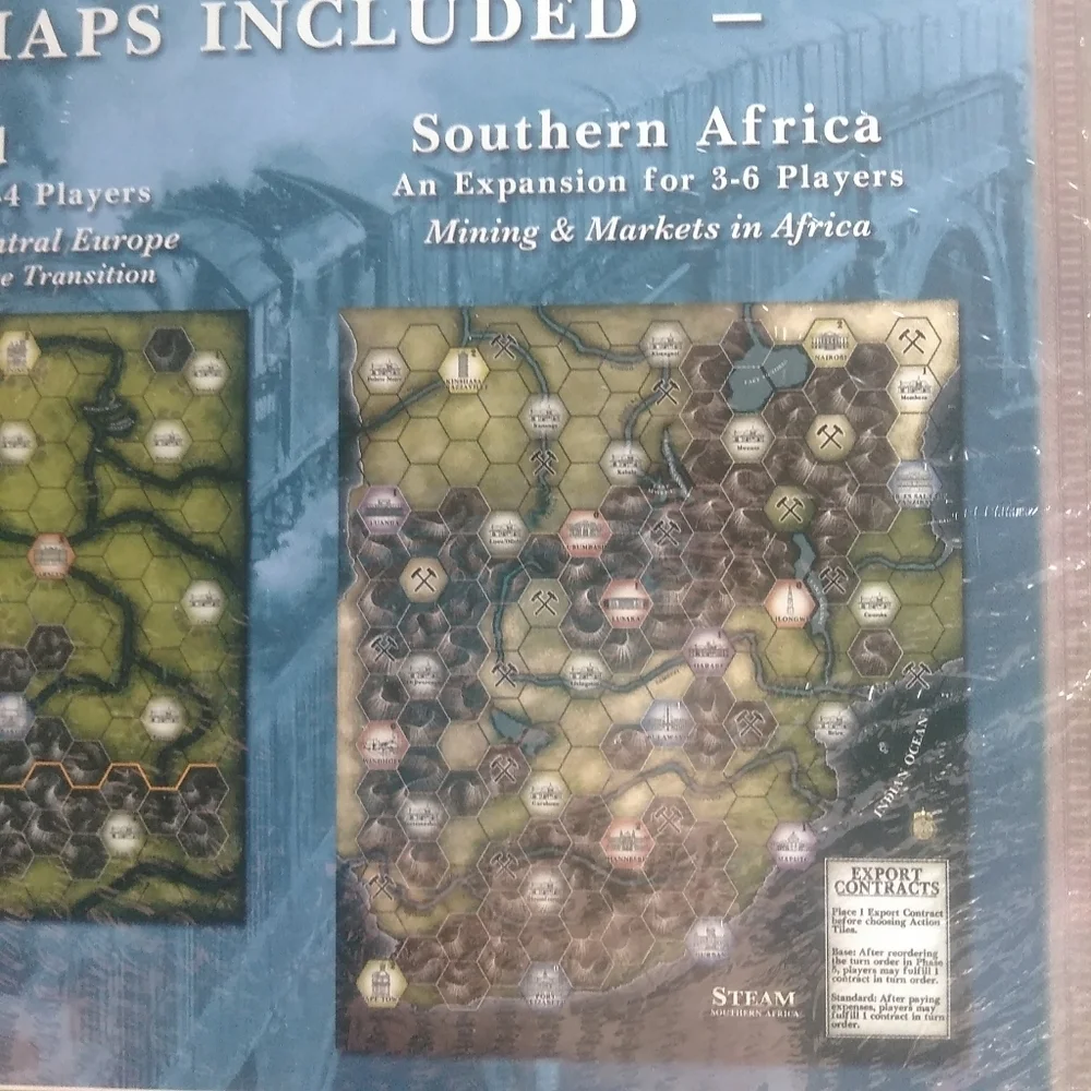 Mayfair Games steam rails