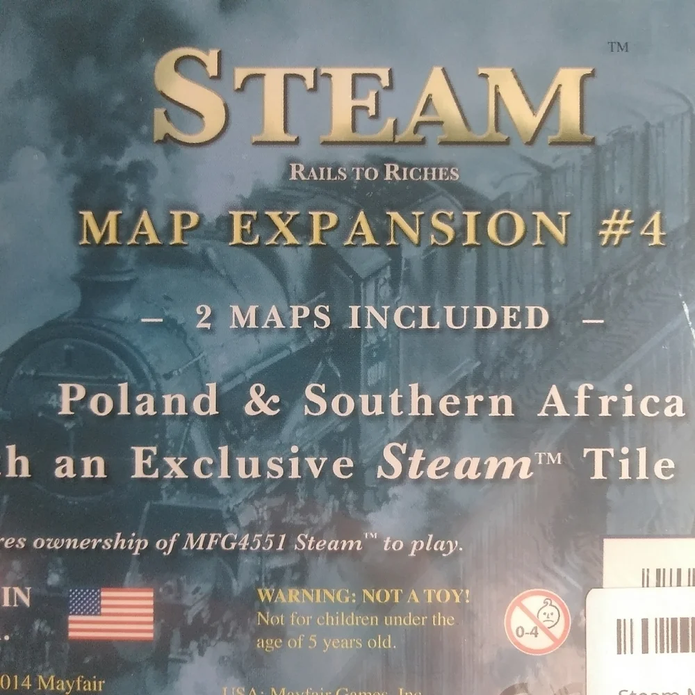 Mayfair Games steam rails
