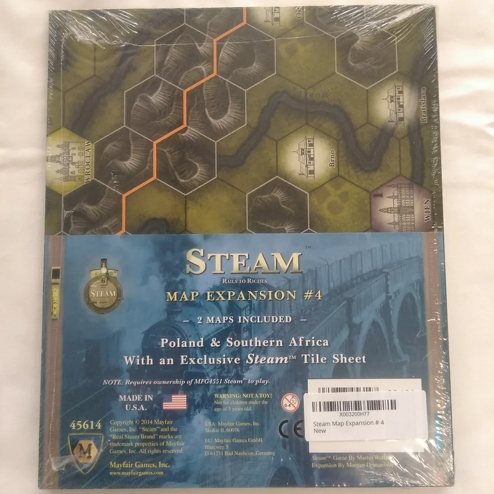 Mayfair Games steam rails