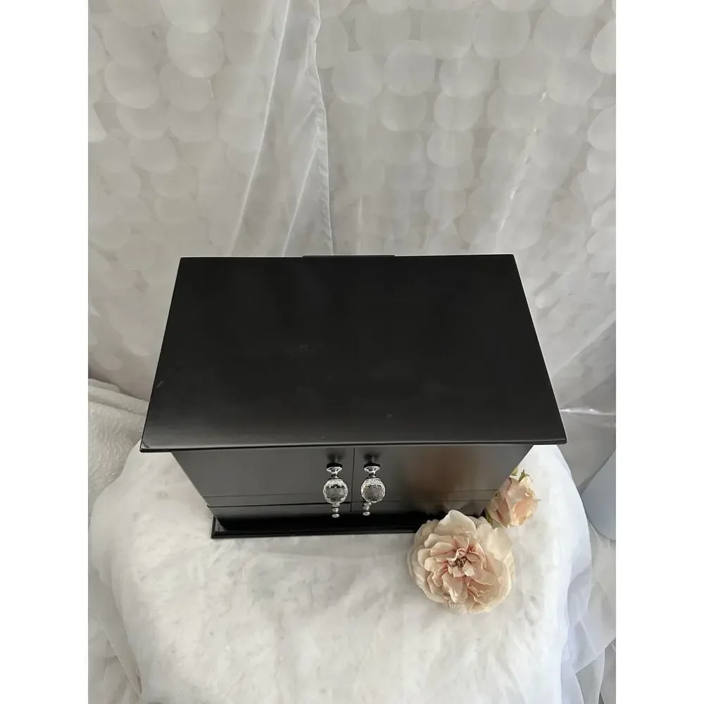 Lori Greiner Black Clever & Unique Creations Deluxe Jewelry Organizer Case