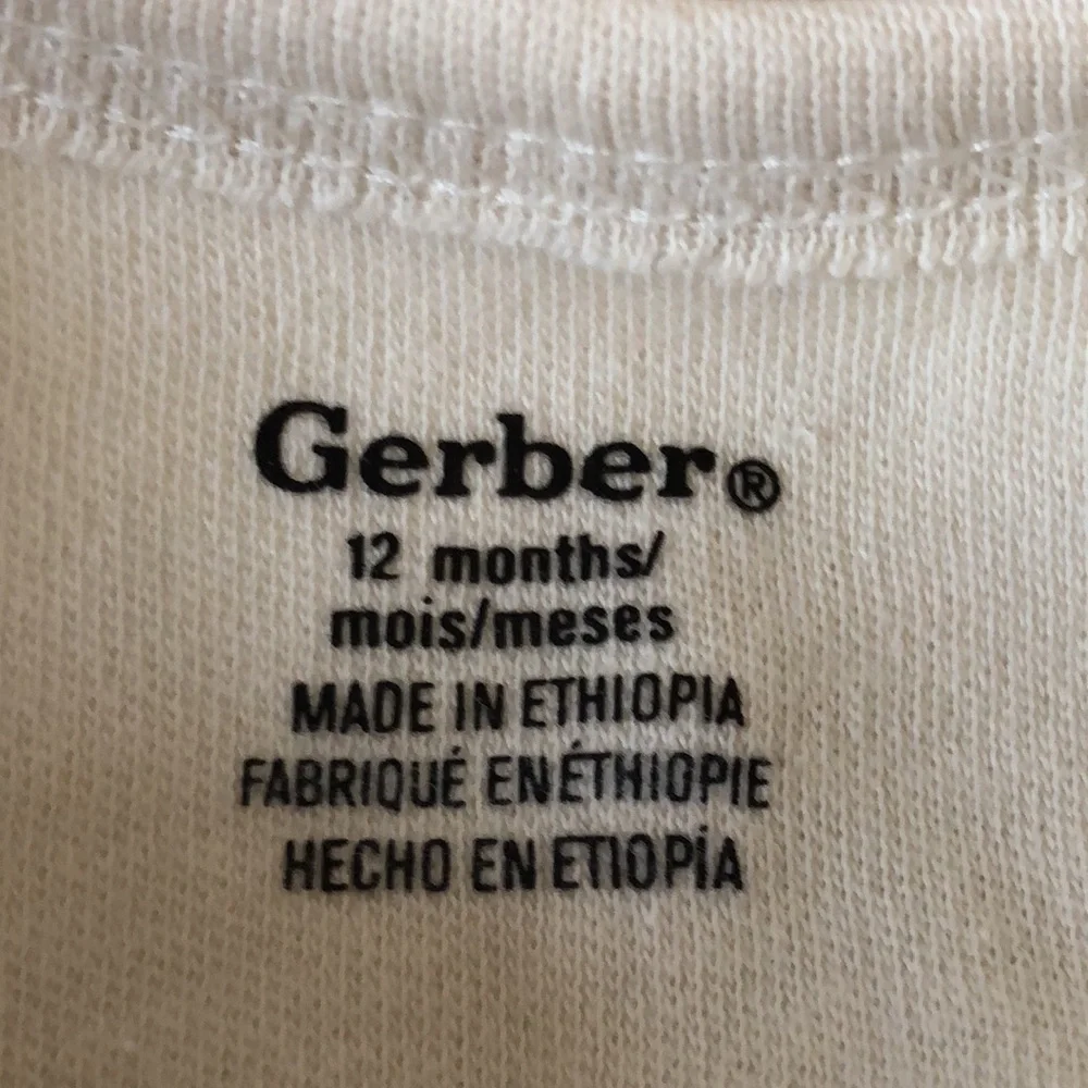 Gerber this onesie
