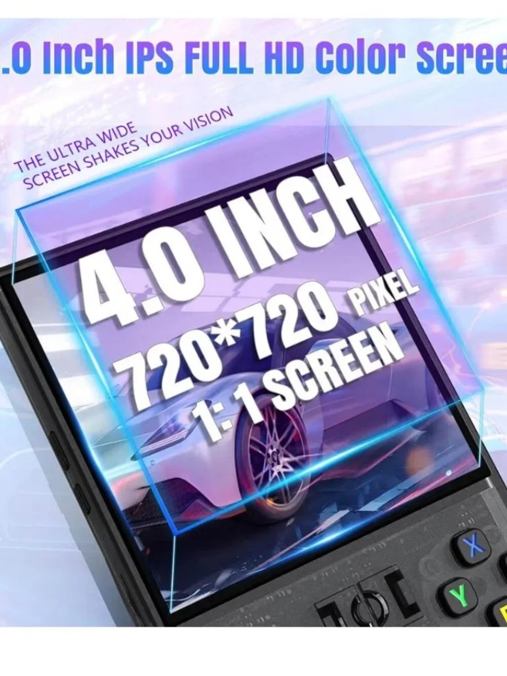 NEW-2025 MAX Retro Handheld Game Console, 30+Emulator 30,000 + VIDEO GAMES-BLACK