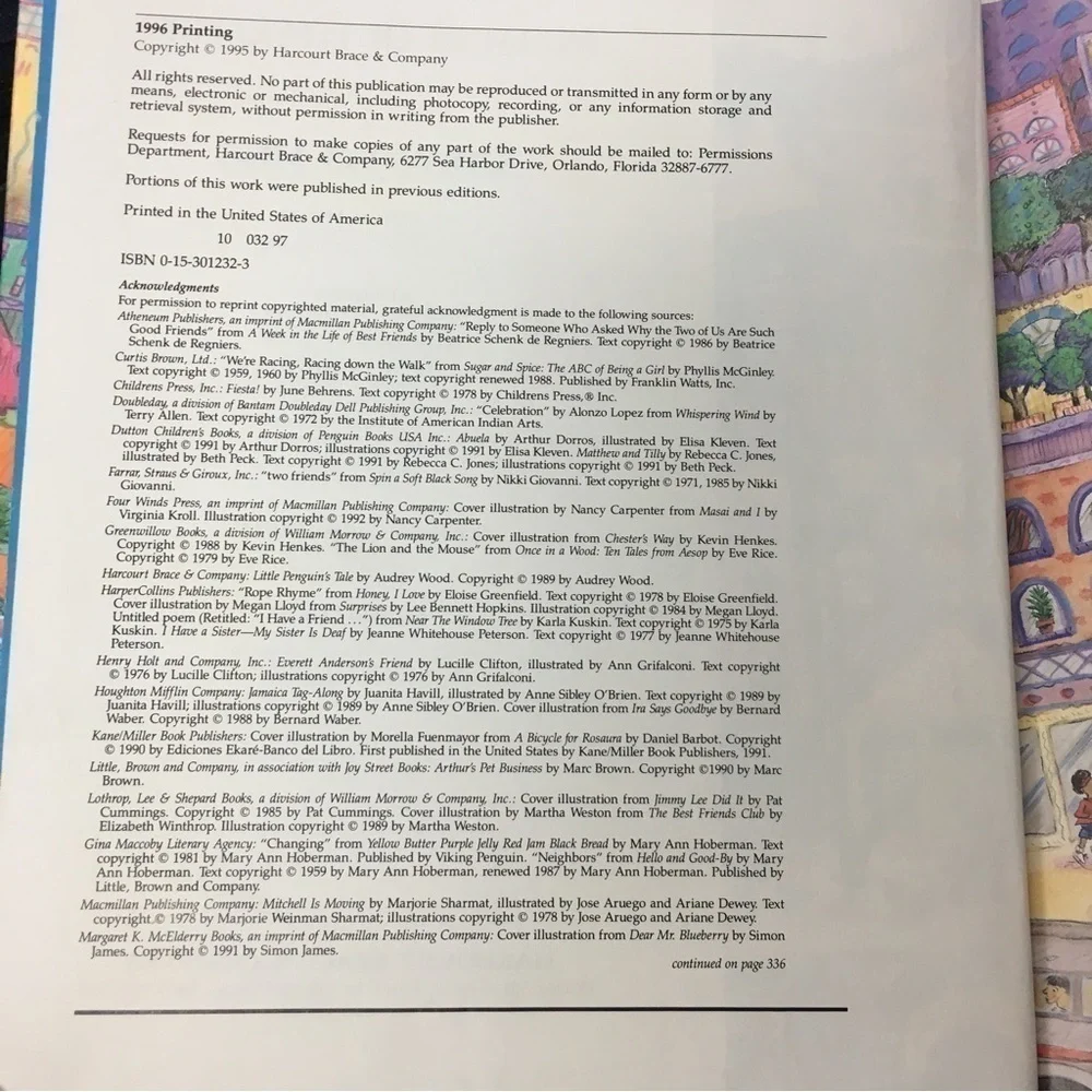 Vintage 1996 book