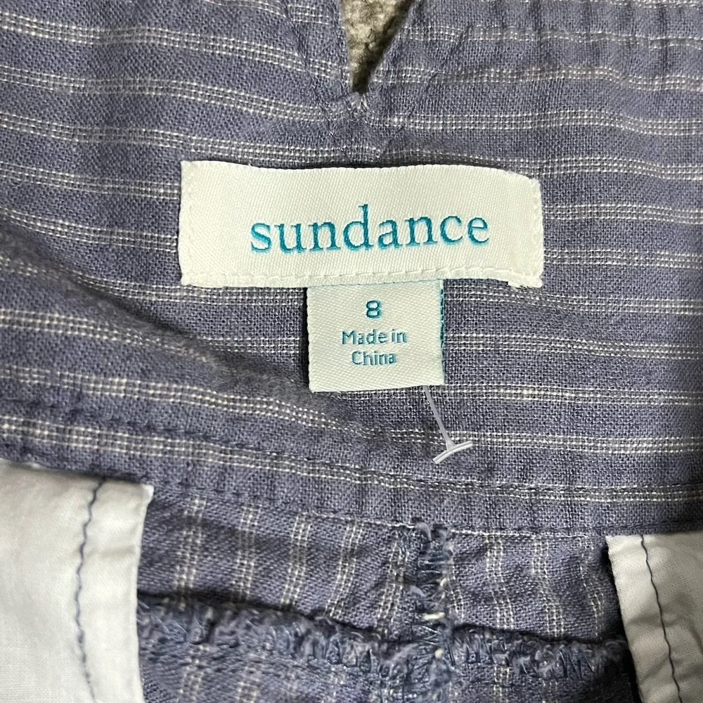 Sundance pinstripe linen