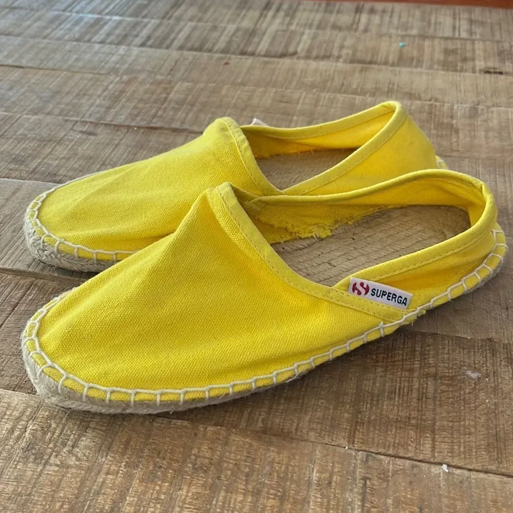 Superga | espadrilles | yellow | women’s size 8