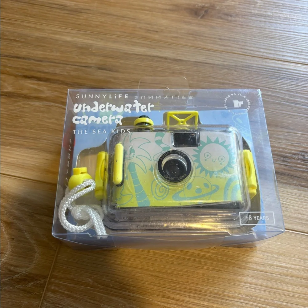 Sunnylife Kids Underwater Camera with Blue and Yellow Design