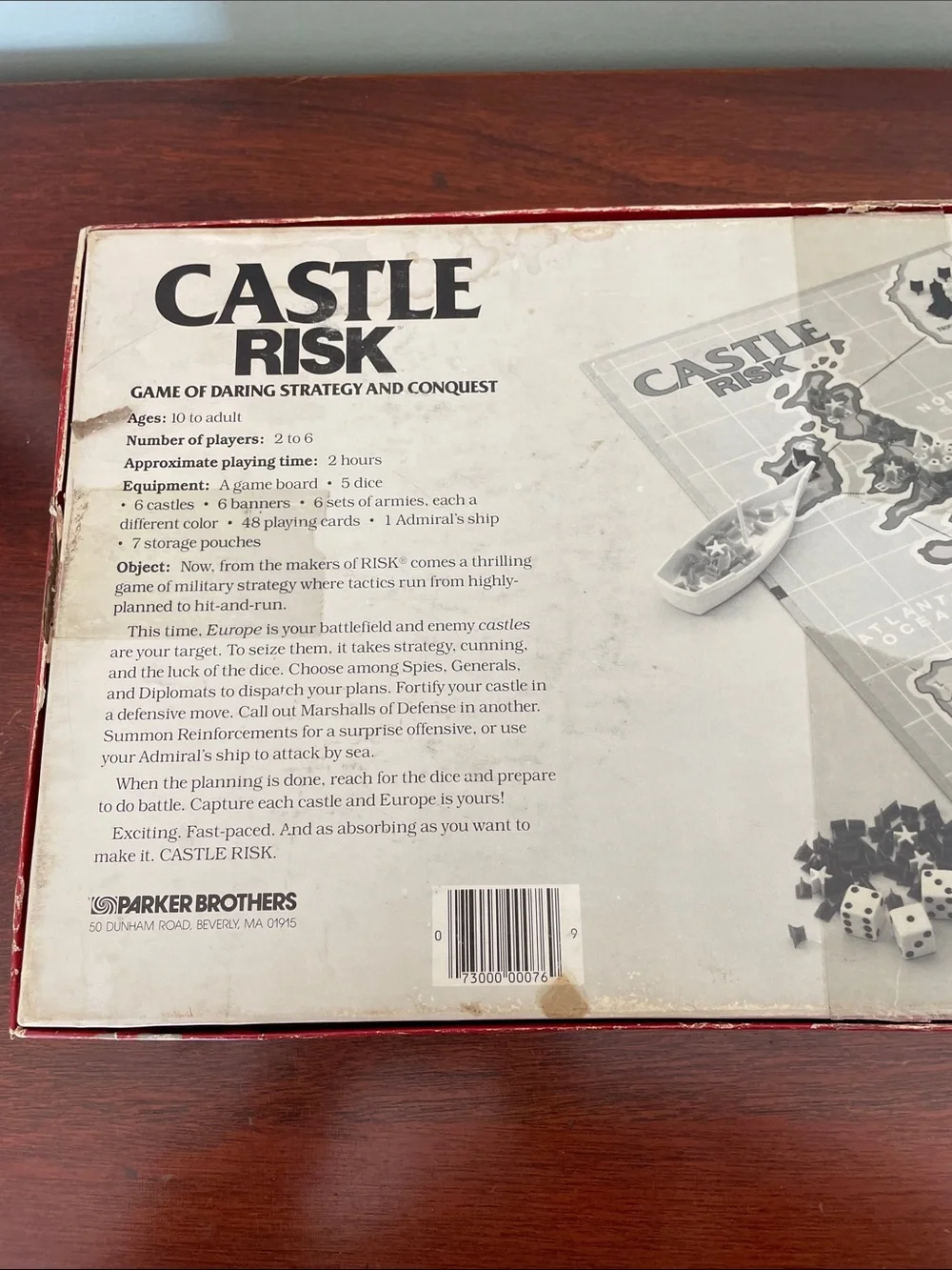 Parker Brothers castle risk