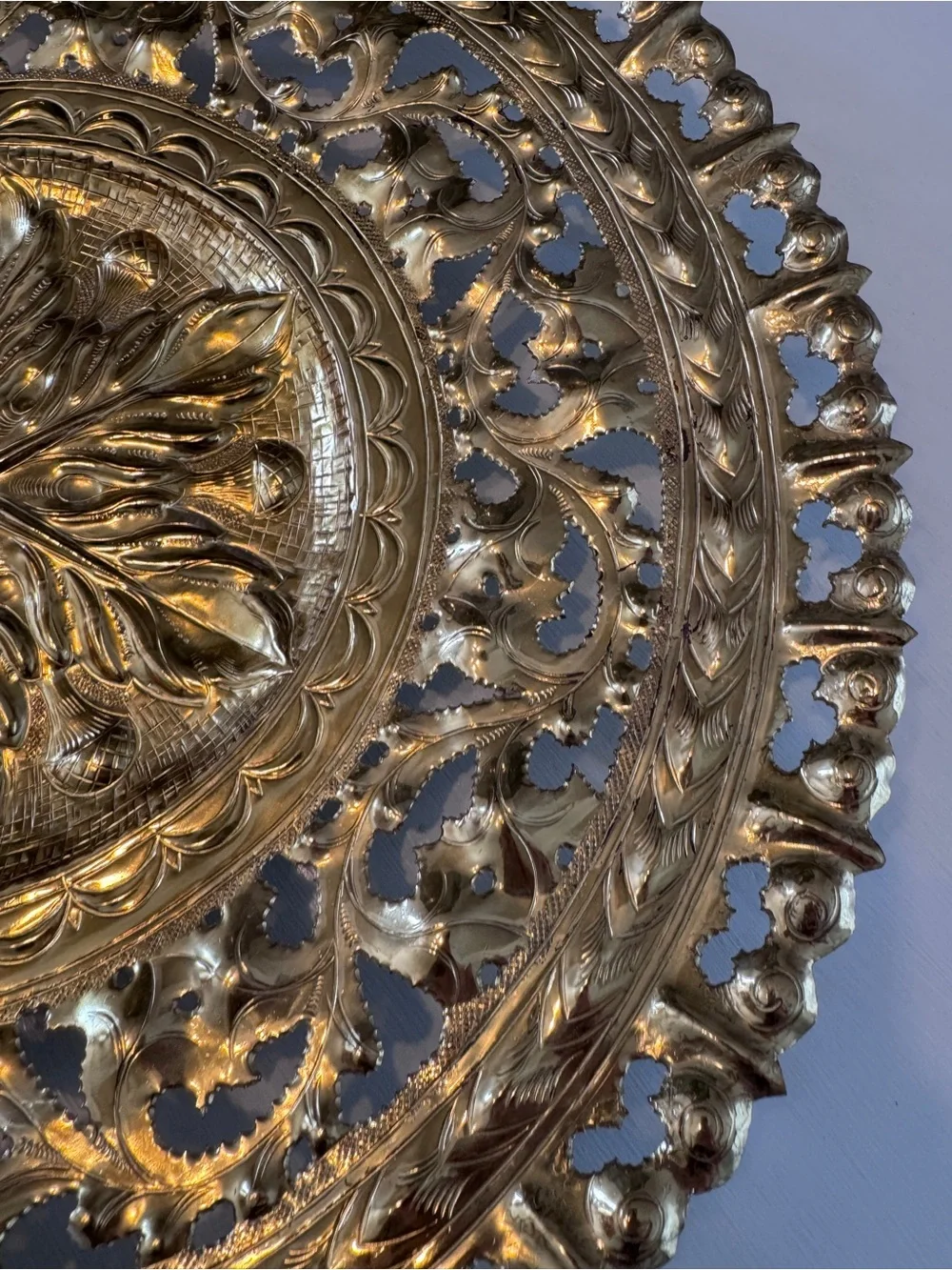 Vintage italian brass