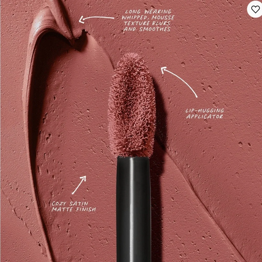 Makeup By Mario Ultra Suede Lip Creme Naked Spice Satin Finish
