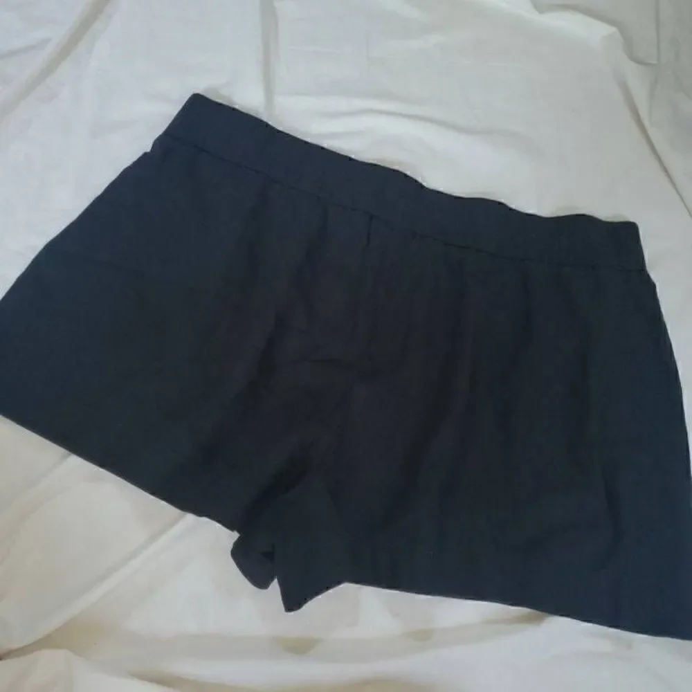 NWT May You Be Black Linen Casual Shorts XXL