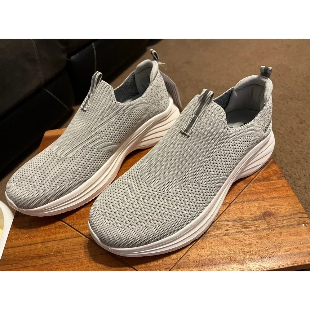 PolarPals Women's Gray‎ Slip On Knit Comfort Sneakers Size EU40/US 9.5 NWB