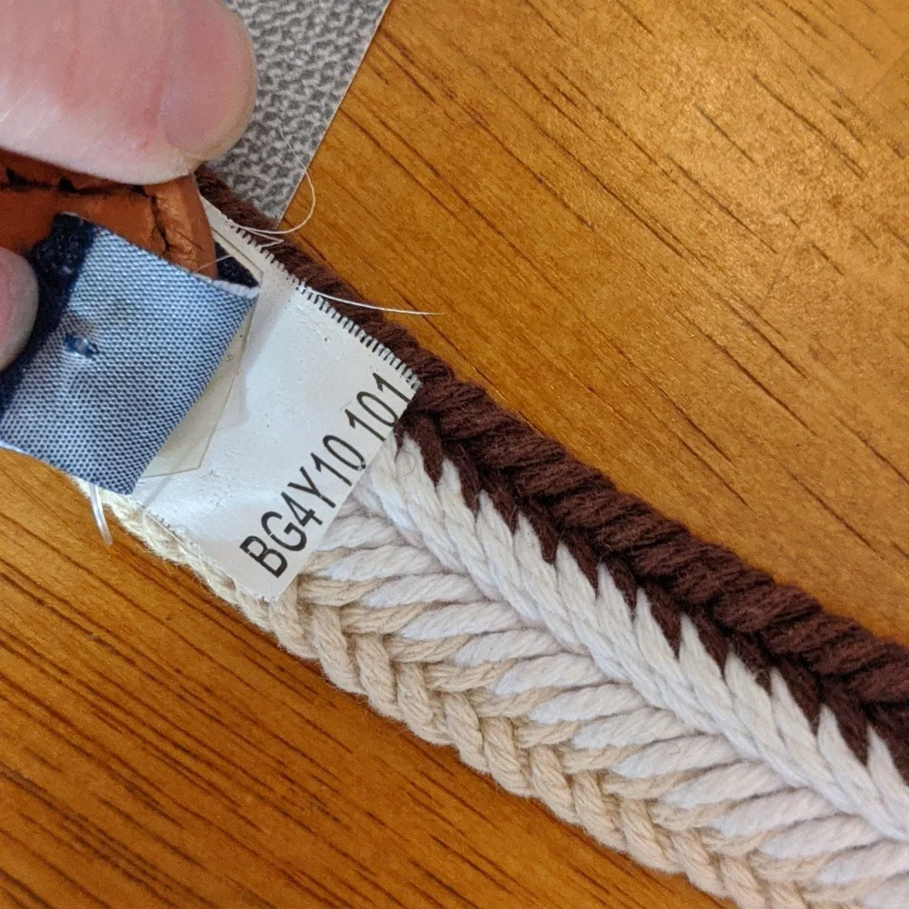 Sperry knit leather