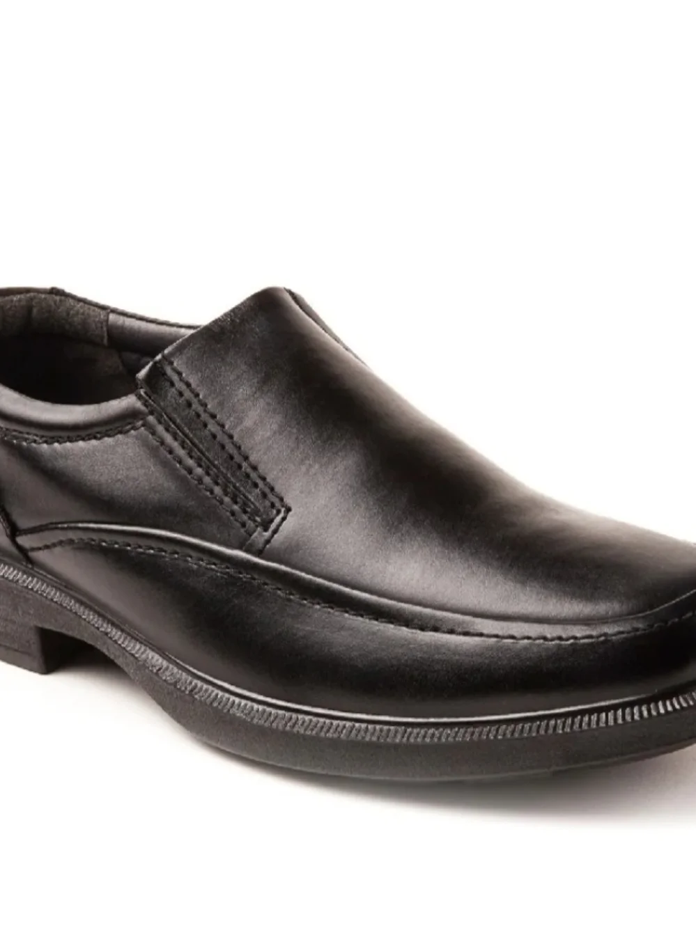 Deer Stags Men's Black Brooklyn Leather Dress Comfort Loafer