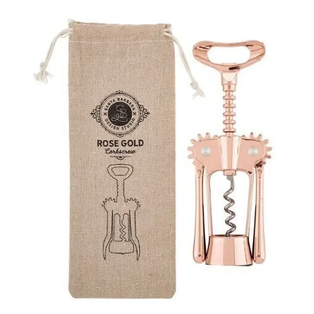 Santa Barbara‎ Design Studio Corkscrew Wine Bottle Opener 7.25 In. Rose Gold $48