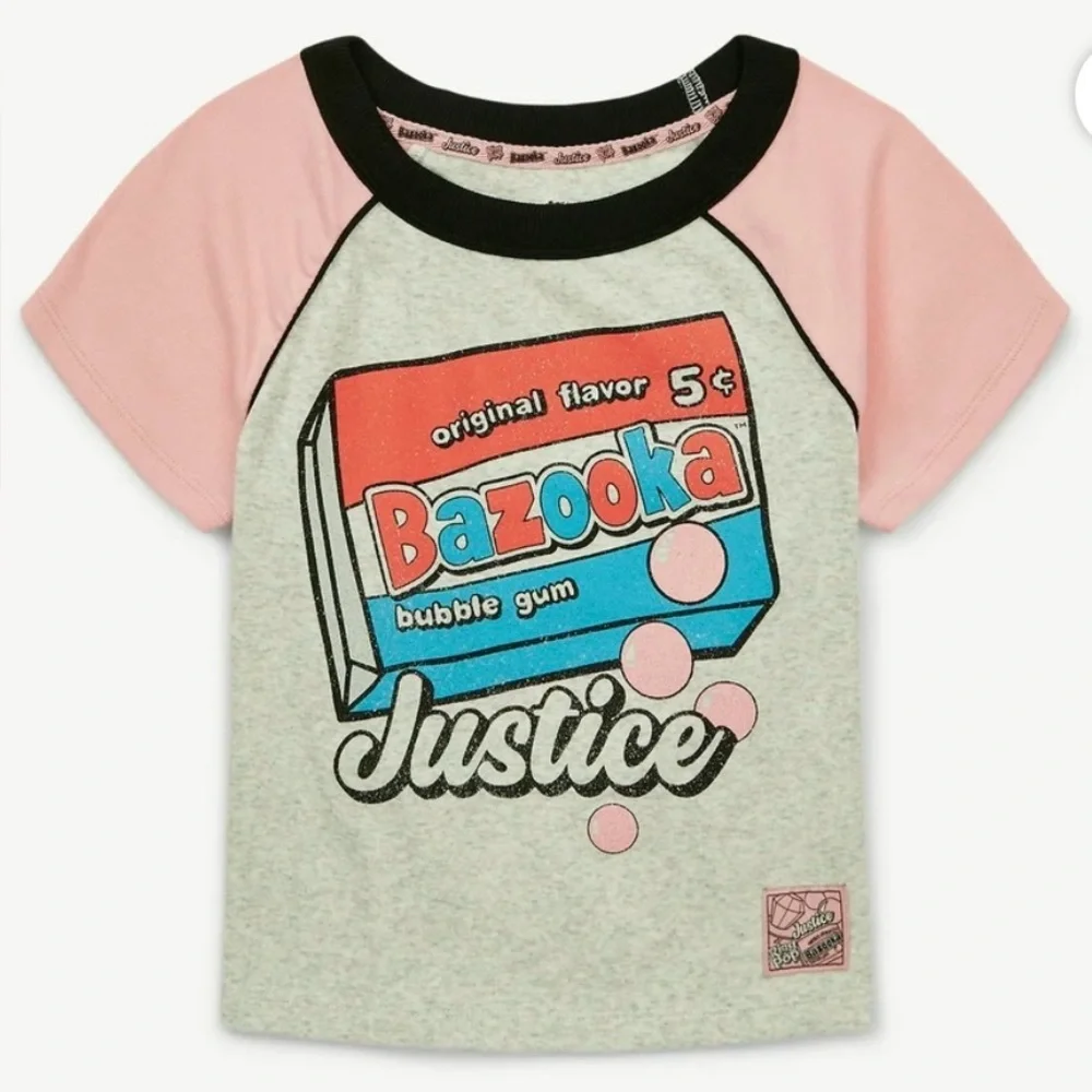 COPY - Justice Kids Bazooka Bubble Gum Graphic Tee & Justice colorful‎ jo…