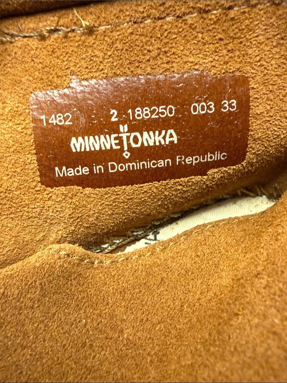 Minnetonka soft suede