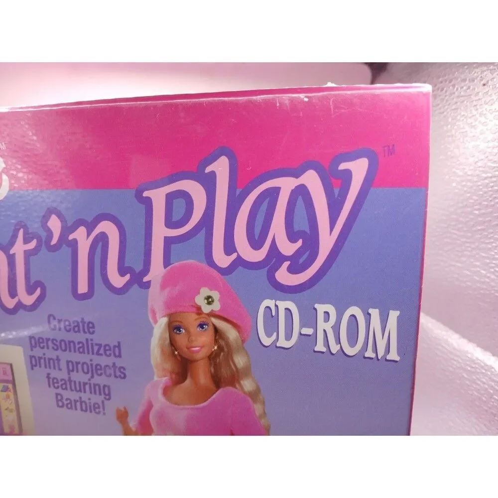Mattel barbie print