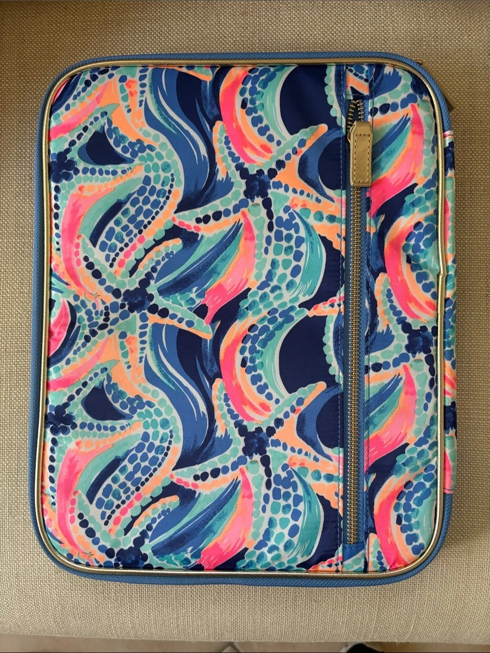 Lilly Pulitzer colorful wave