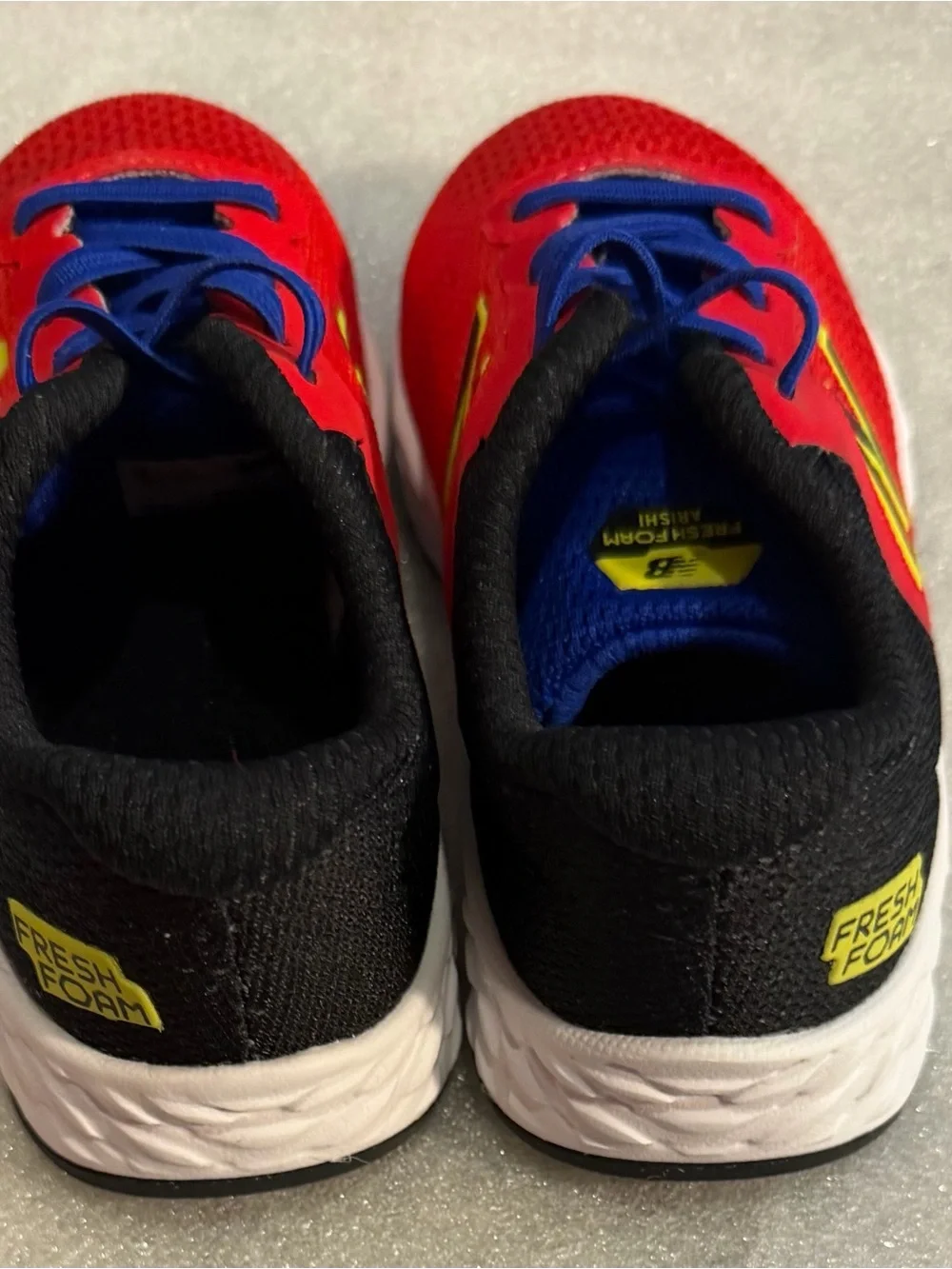 New Balance vibrant red