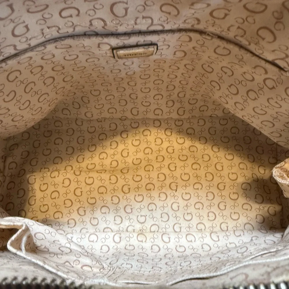 Guess black quilted