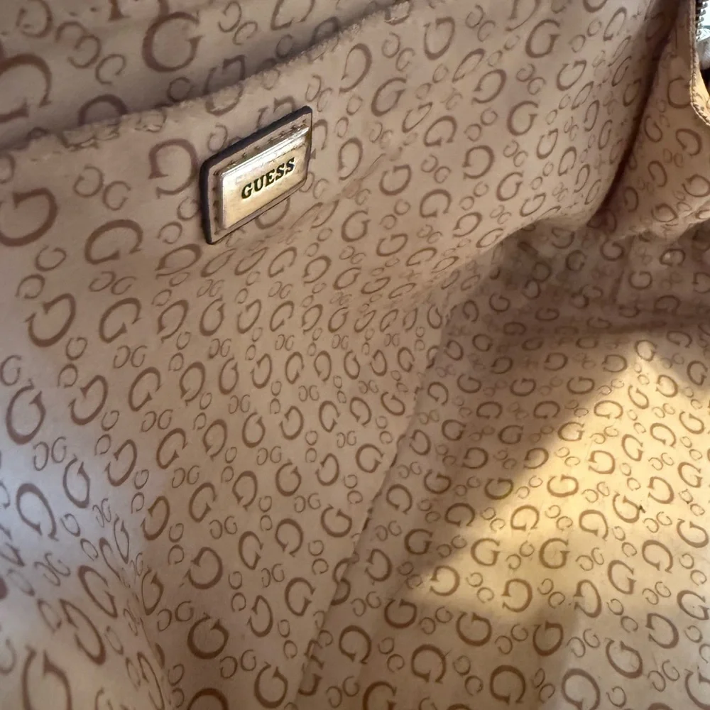 Guess black quilted