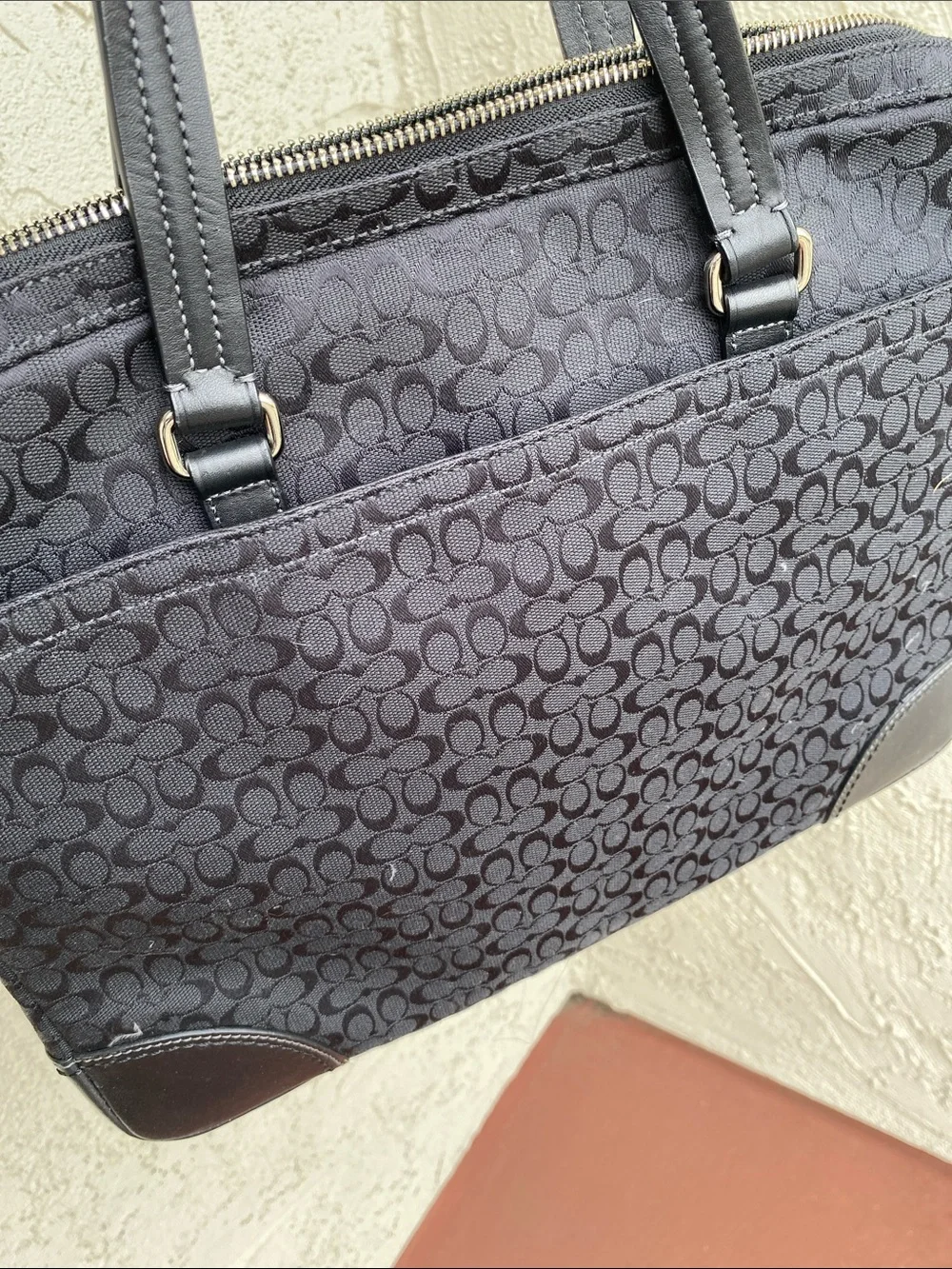 Coach laptop bag